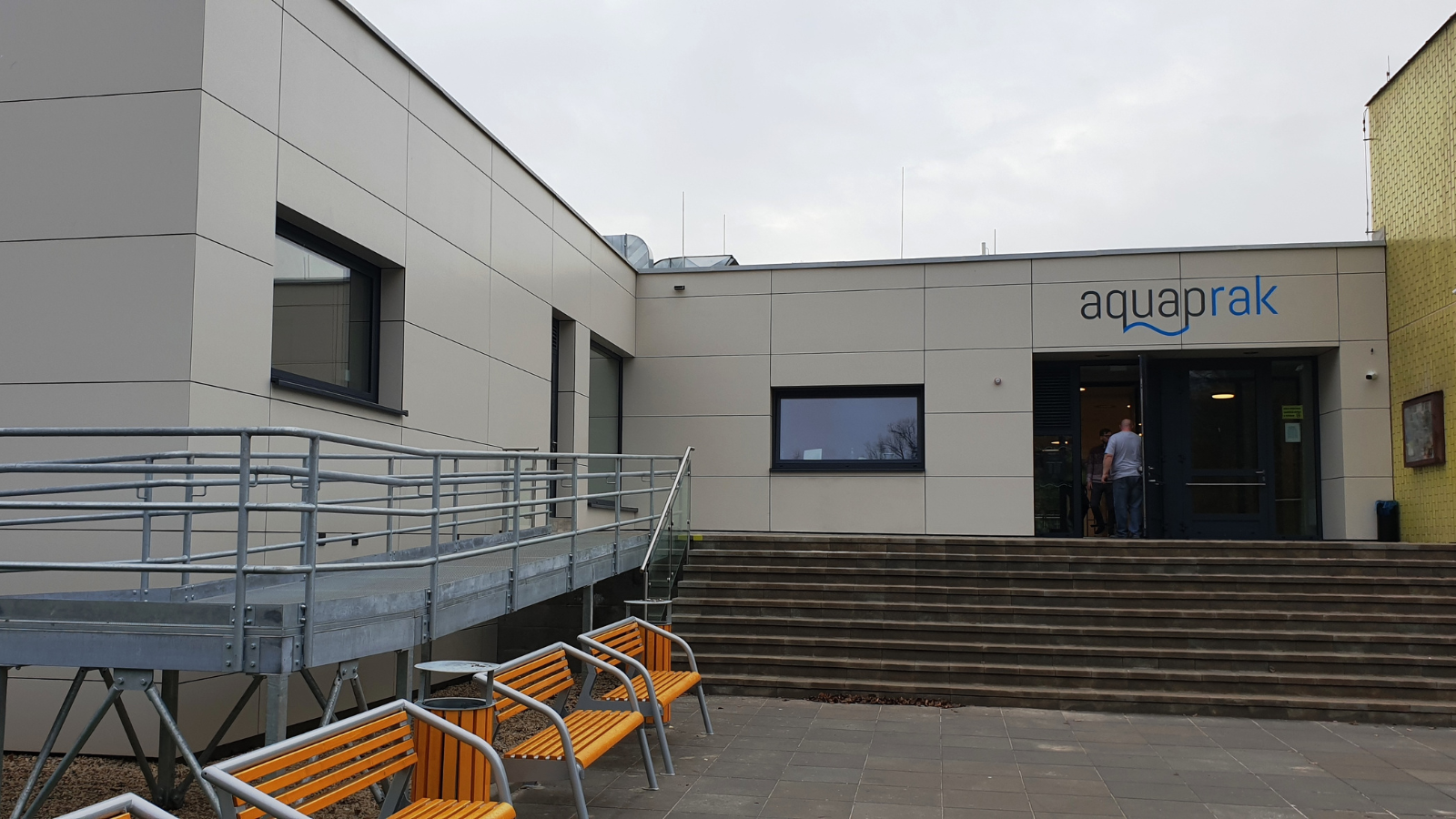 Vstup do tělocvičny Wing Tsun Rakovník